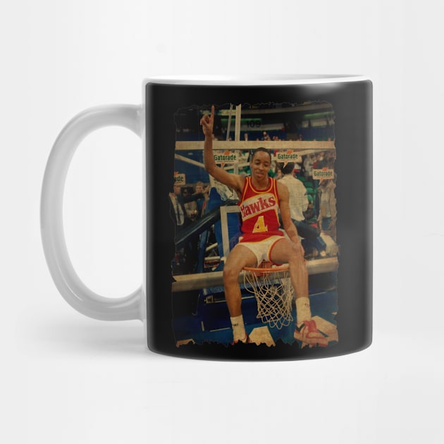 Spud Webb Vintage by CAH BLUSUKAN